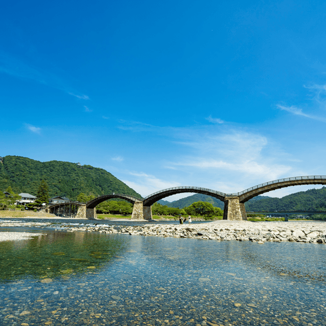 ポイント1 錦帯橋(岩国市)