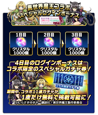 スペシャルログインボーナス