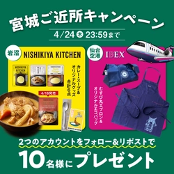 ニシキヤキッチン×IBEX プレゼントキャンペーン実施中！
