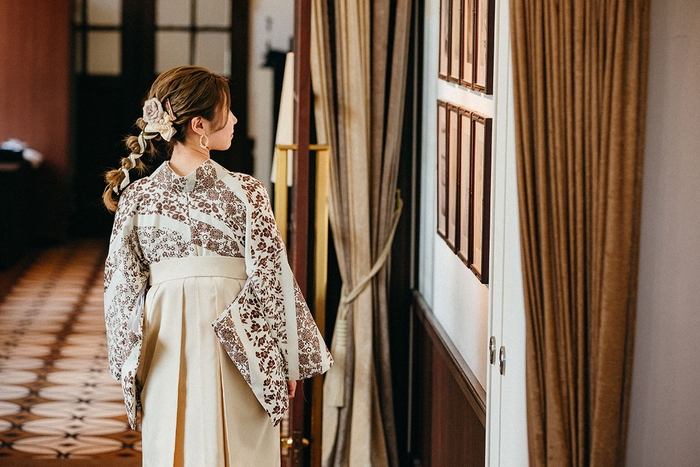 袴レンタル 6,050円/人 髪飾り購入可