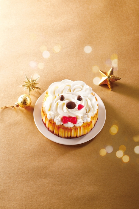 A WORKSいぬぬバスクチーズケーキ クリスマス予約商品 イメージ画像