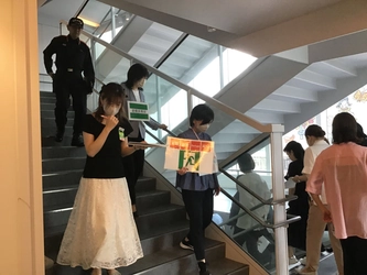 【あべのハルカス近鉄本店】 ９月１日「防災の日」にお客様参加型防災訓練を初開催 