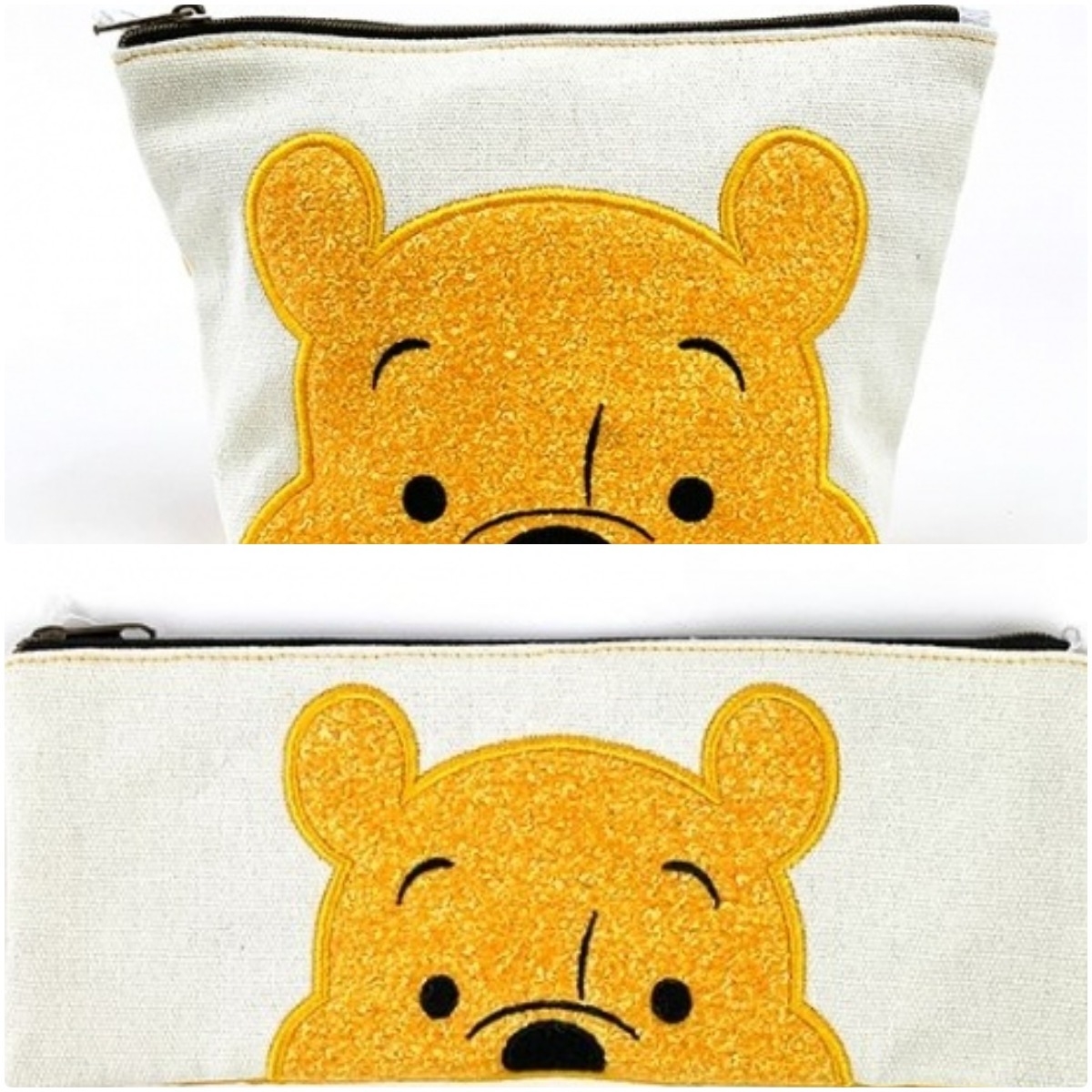 くまのプーさんが好きな方は必見◎シンプルだけどインパクト大なプーさんのポーチだよ♪♪