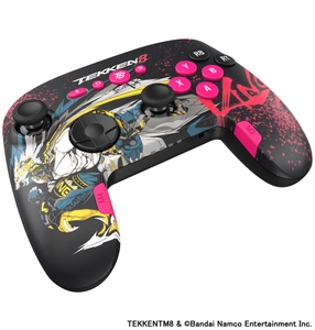 左右のグリップ内側に拡張ボタンを配置