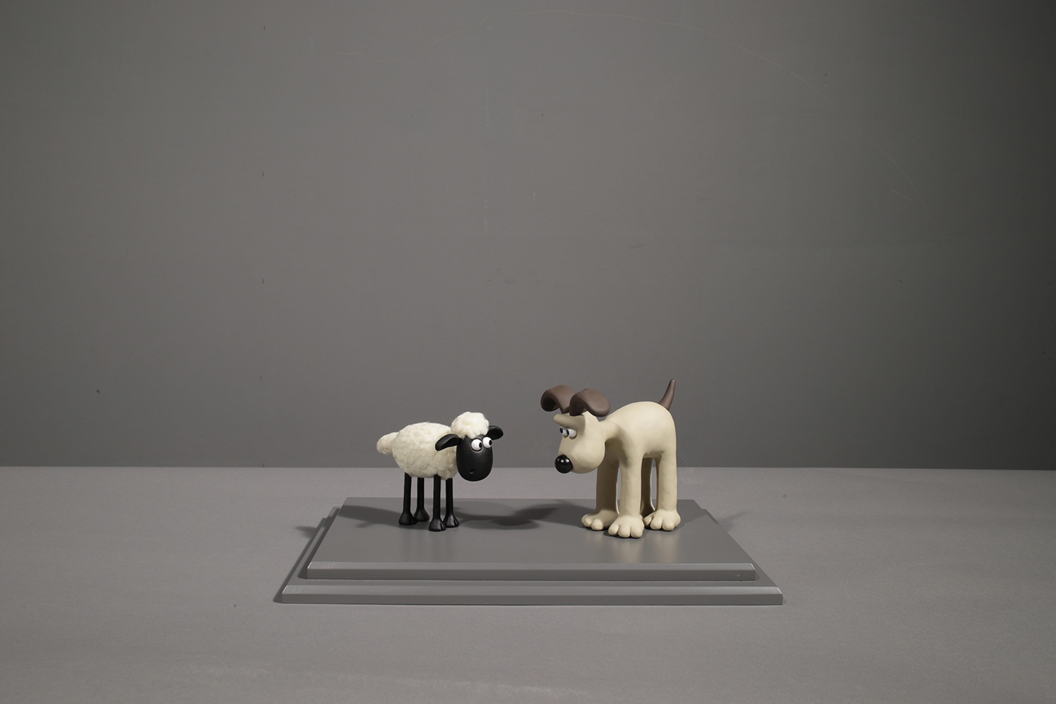 「グルミットとショーン」 (『ウォレスとグルミット 危機一髪!』) © Aardman / Wallace & Gromit Ltd 1995