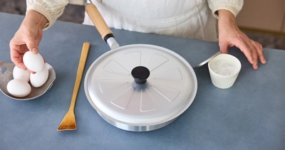 オレンジぺージ「うまくいくふた」7/18発売 植松良枝とのコラボで料理が“うまくいく”オリジナルふた開発