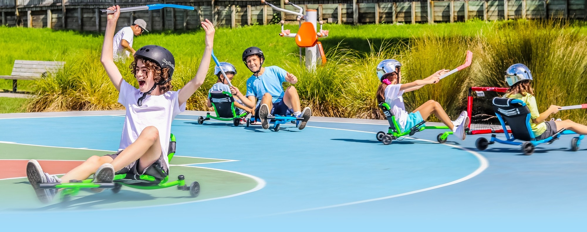 世界で人気の新感覚カート「EzyRoller（イージーローラー）」が軽井沢おもちゃ王国に登場