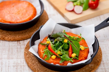 【グルテンフリーなイタリアン♪】米粉deまるごとサラダピザ