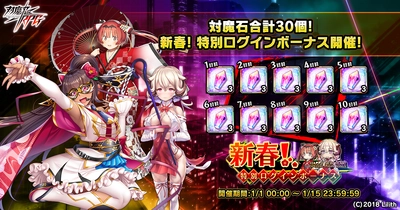 五車祭ユニットを含む、感謝祭SR確定チケット(2021)を配布！『対魔忍RPG』にてお正月キャンペーンが開催！