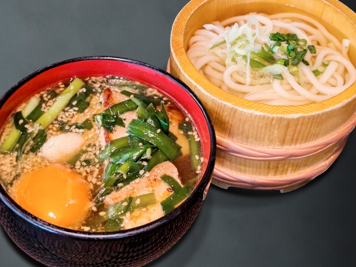 お肉たっぷり肉汁つけうどん