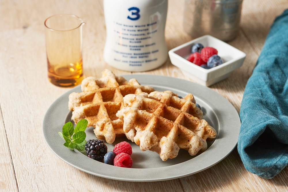 アーモンドと蜂蜜のリエージュ風ワッフル(2個入り)