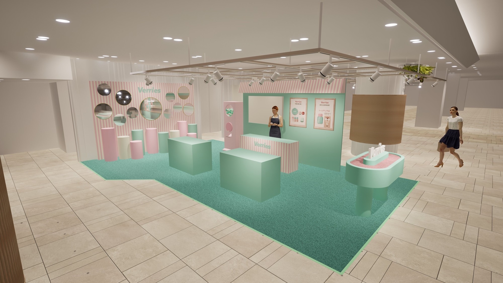  韓国発ヴィーガン・クリーンビューティーブランド「Verries」
 大阪・阪急うめだ本店にて期間限定POP UP STOREを開催