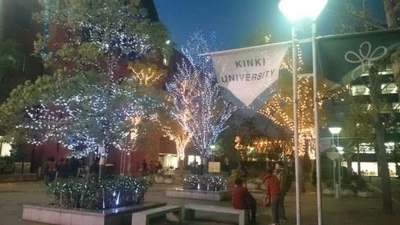 西門イルミネーション(平成26年の様子)