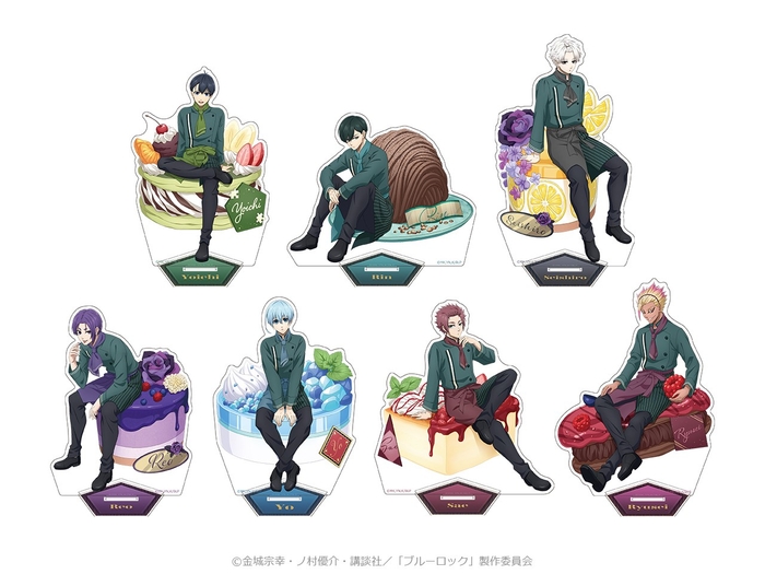 アクリルスタンド<甘い誘惑の舞台> 各1,980円(税込)