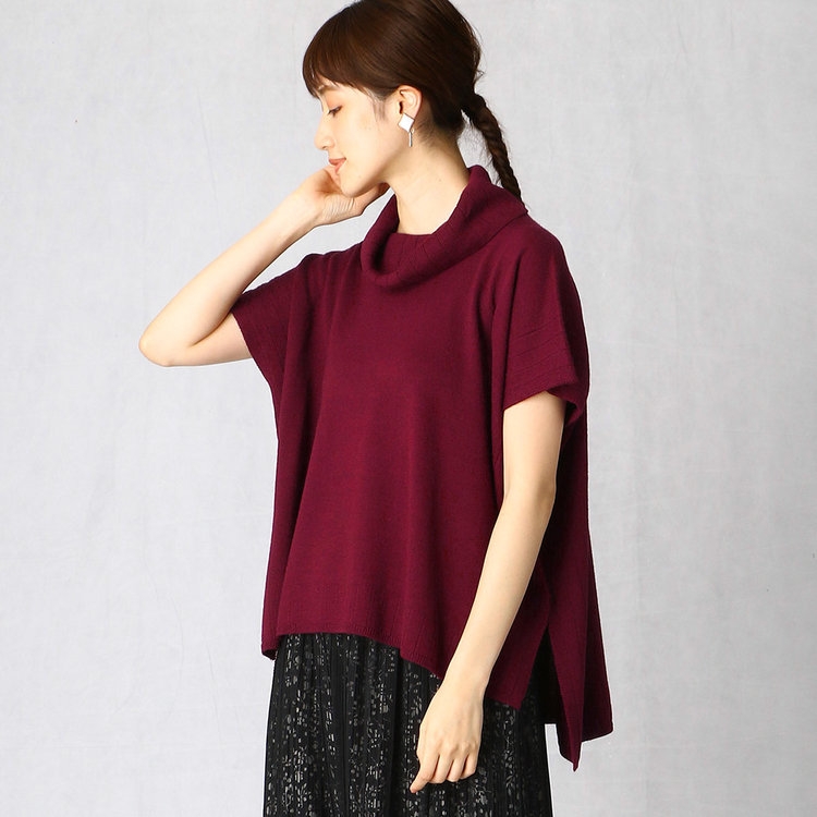 ニット 9,800円(税込) カラー:ボルドー