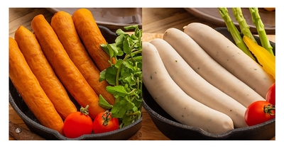 写真左：ゲルダーレンダー 　右： ヴァイスブルスト