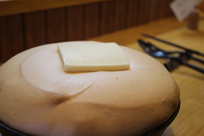 スフレパンケーキ