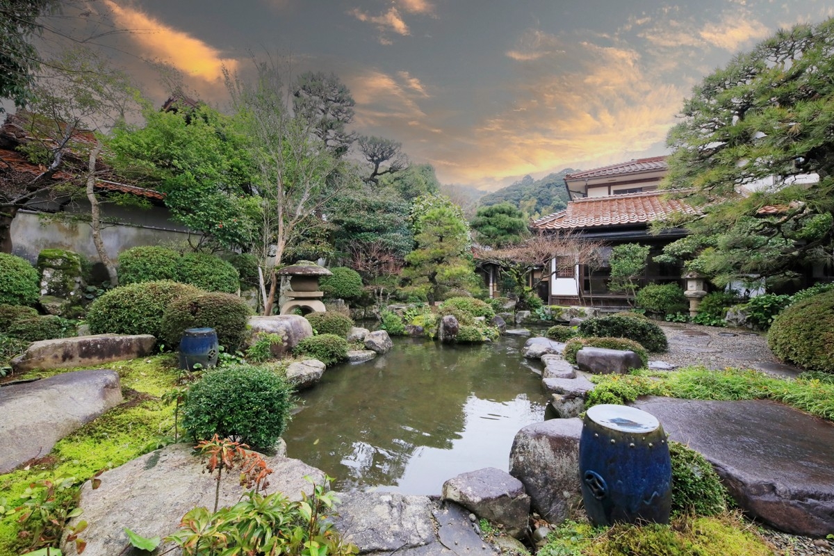 昼食場所<松韻亭>