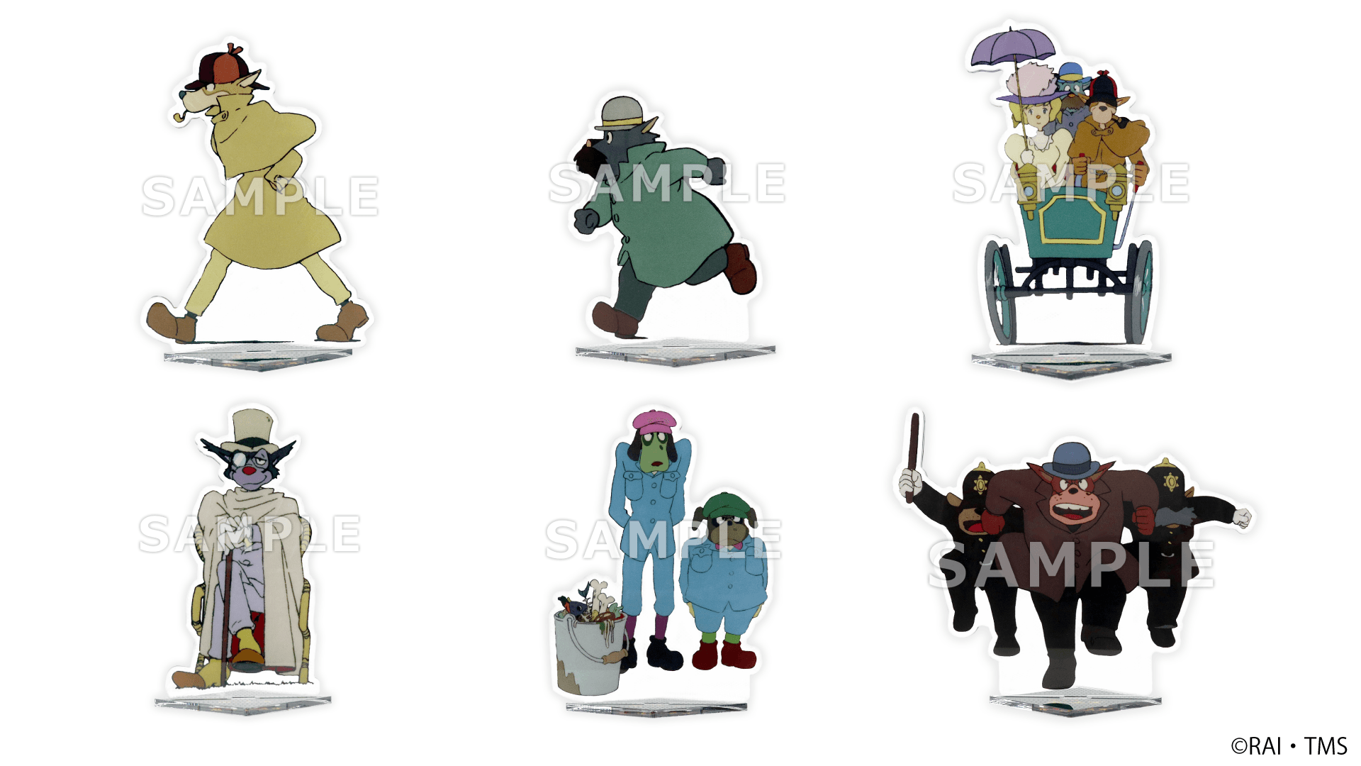 キャラアクリルスタンド(全6種)