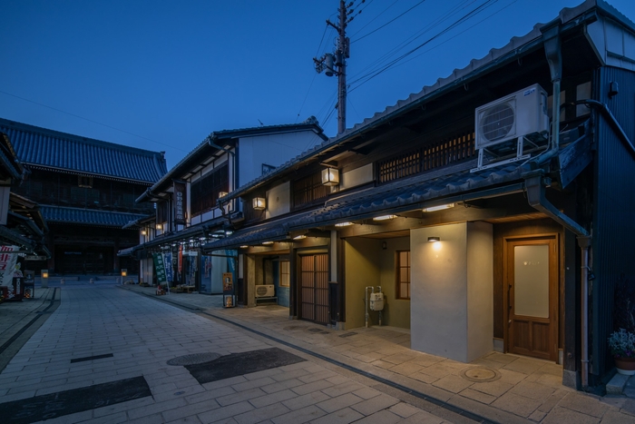 和乃リトリートひといき、薄暮の時