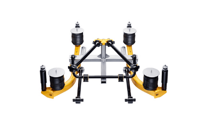 図.自動車用エアサスペンションの製品画像