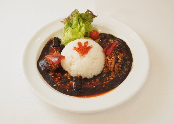 ▲「漆黒の怪獣王ゴジラカレー~バーニングゴジラVer~」/2,200円(税込)