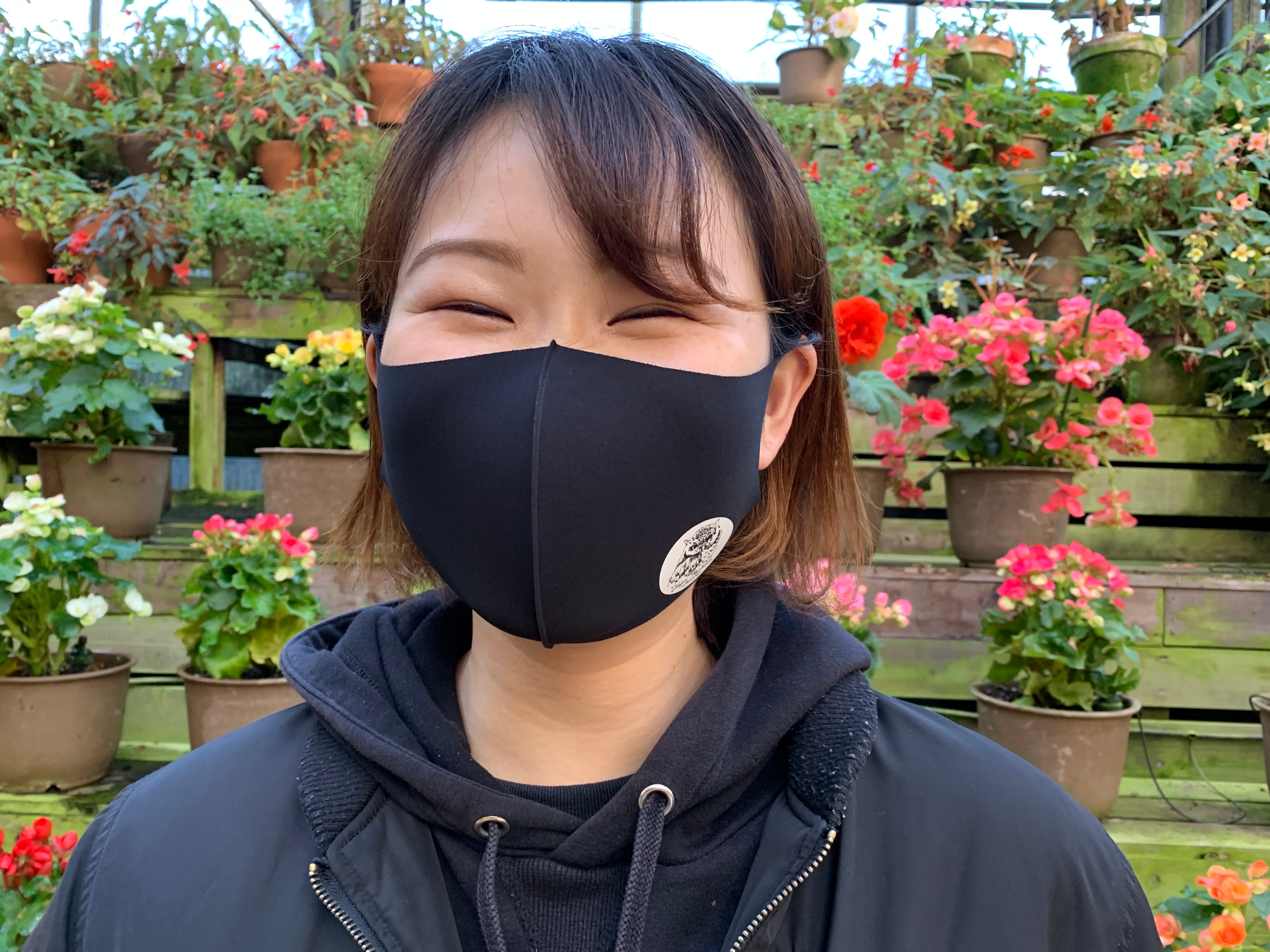 この度、富士花鳥園のアイドル「スピックスコノハズク」のポッキーくんの誕生日を記念しオリジナルマスクを販売します。