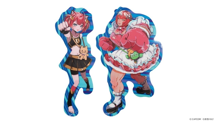 かるびまりーざ ダイカットビックステッカー(かるび&マリーザ2体セット)