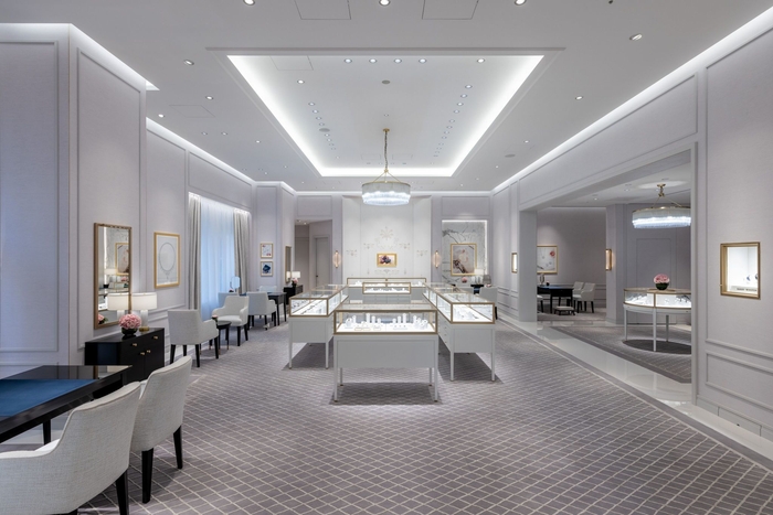 ハリー・ウィンストン銀座店1階ブライダル2