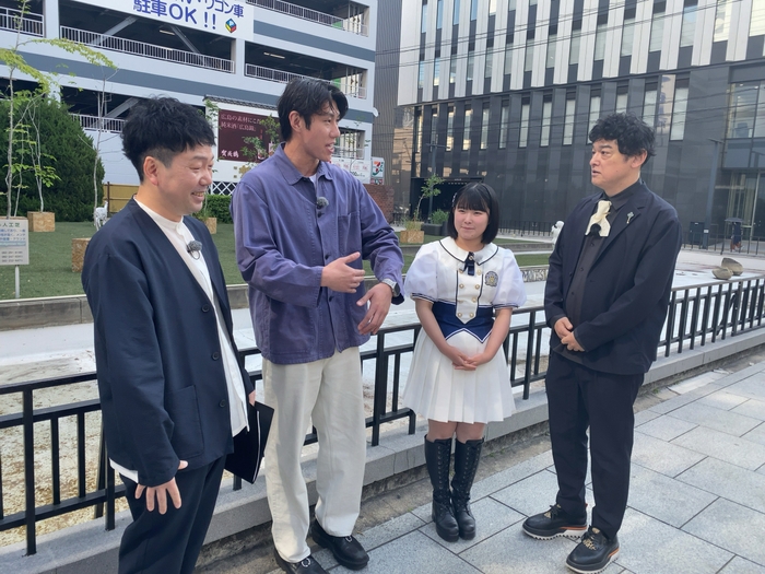 まつはましん・塚本恋乃葉・てつじ(シャンプーハット)・池田裕楽(STU48)