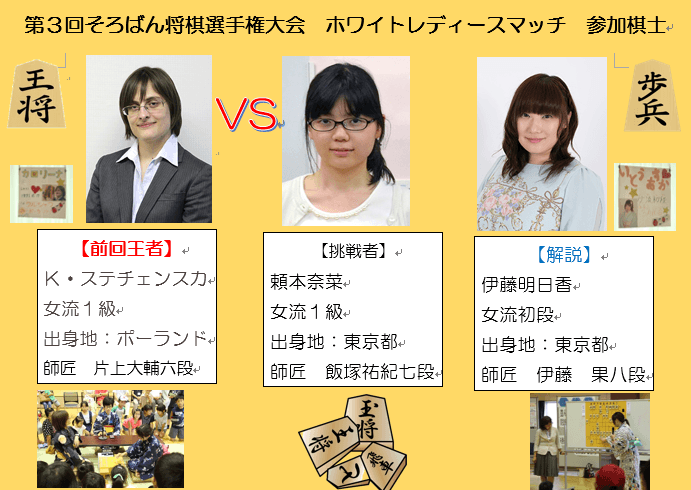 話題の世界初外国人プロ女流棋士も参加!
