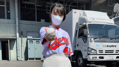 始球式当日を迎えたSTU48甲斐心愛