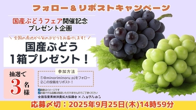 フォロー＆リポストキャンペーン