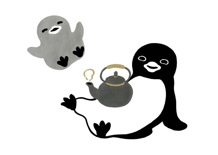 【京都高島屋 S.C. 先行販売】「へそで茶を沸かす」(フレームサイズ:約44×55cm)55,000円