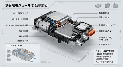 図. 熱管理モジュールの製品画像