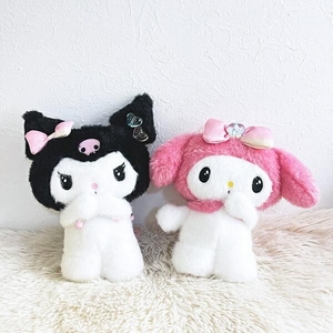 サンリオのクロミの個性豊かなぬいぐるみ集