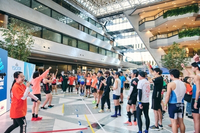 ステアクライミングチャレンジ大阪大会の様子