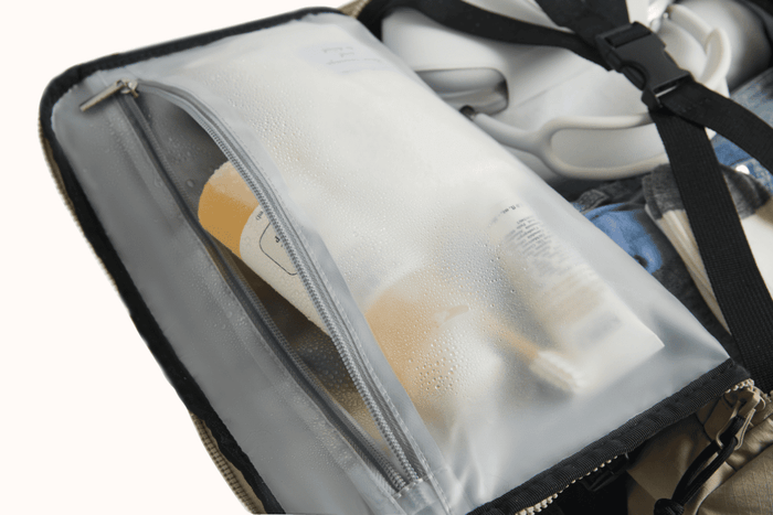 衛生用品専用クリアポケット