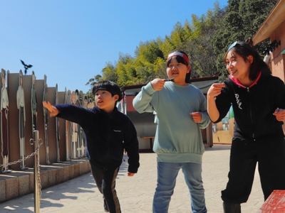 ▲オリジナル手裏剣でゲームに挑め！