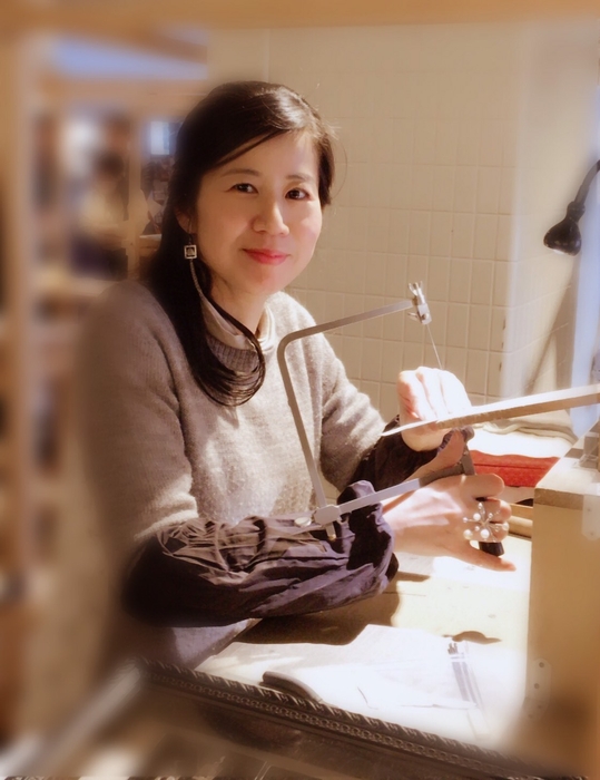 ぽっちり制作途中　岸本華枝