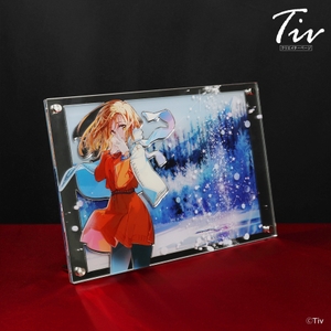 アクリルアート（レイヤータイプ）「細氷（ダイヤモンドダスト）」