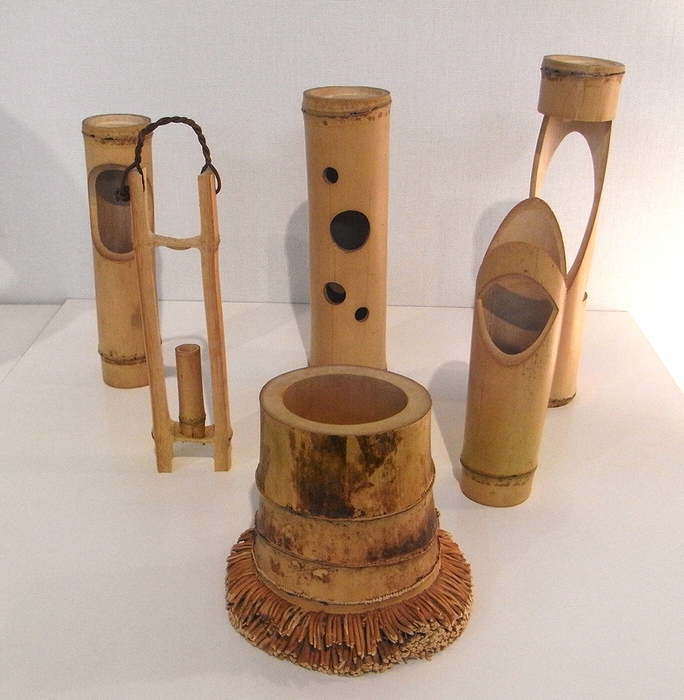 竹製の花器(1965年/1985年)
