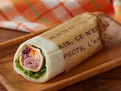 ハムとチーズのトルティーヤ（チーズマヨソース）画像（画像はイメージです。）