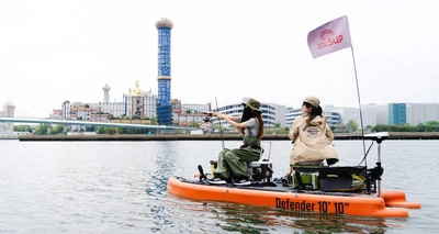 “SUPで魚釣り”の新体験！大阪北港マリーナにて『SUPフィッシングスクール』初開催！