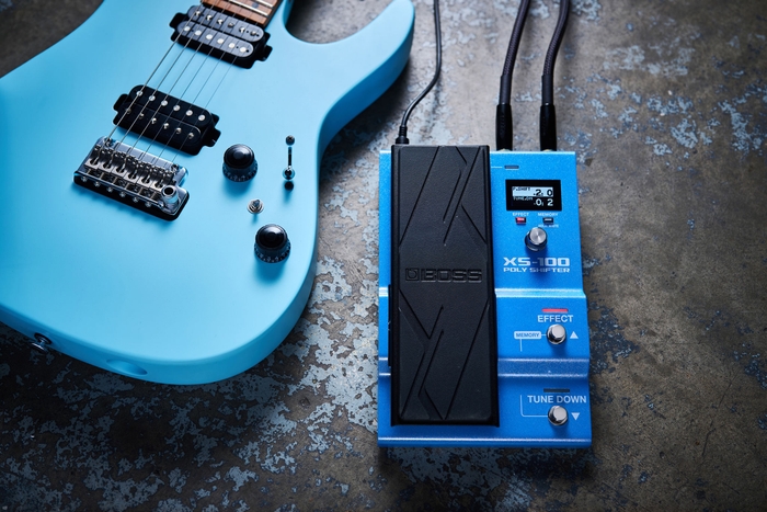 『XS-100』ギターとのイメージ