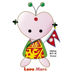 GODが考案、SIZUKUがデザインした大阪・関西万博 ネパール館のキャラクター「Love Mars」が読売テレビの人気番組「草彅やすとものうさぎとかめ」特別編 大阪・関西万博スペシャルに登場！