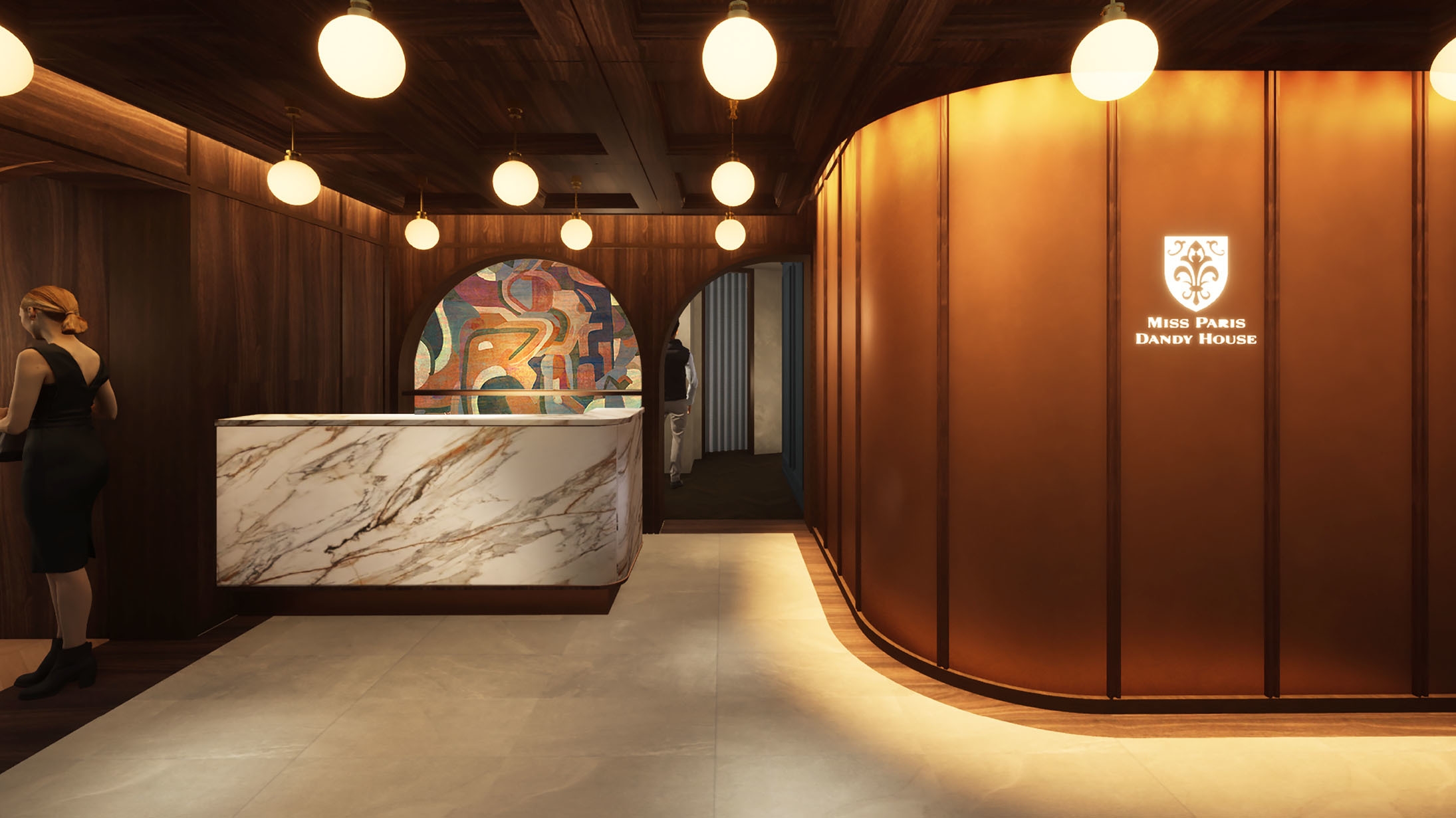 男のエステ ダンディハウス/エステティック ミス・パリ 名古屋駅前店 カウンターイメージ