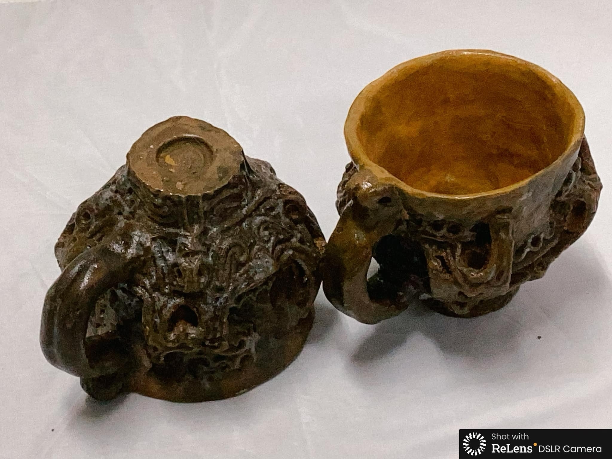 国宝火焔型土器コーヒーカップ