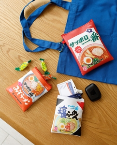 しょうゆ味、みそ、塩　サッポロ一番といつもいっしょ！