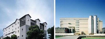 左：「白壁蔵」　右：「伏見工場」